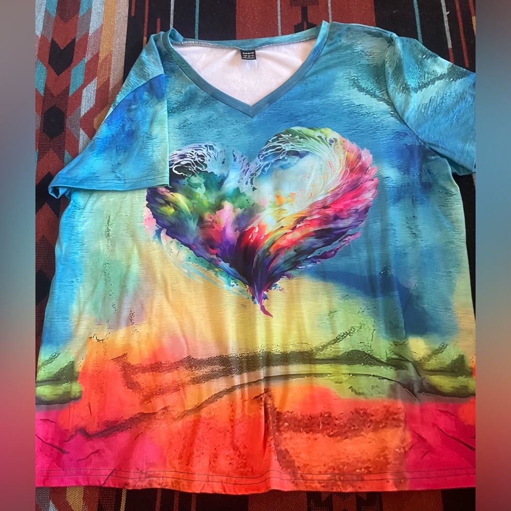 Heart T shirt